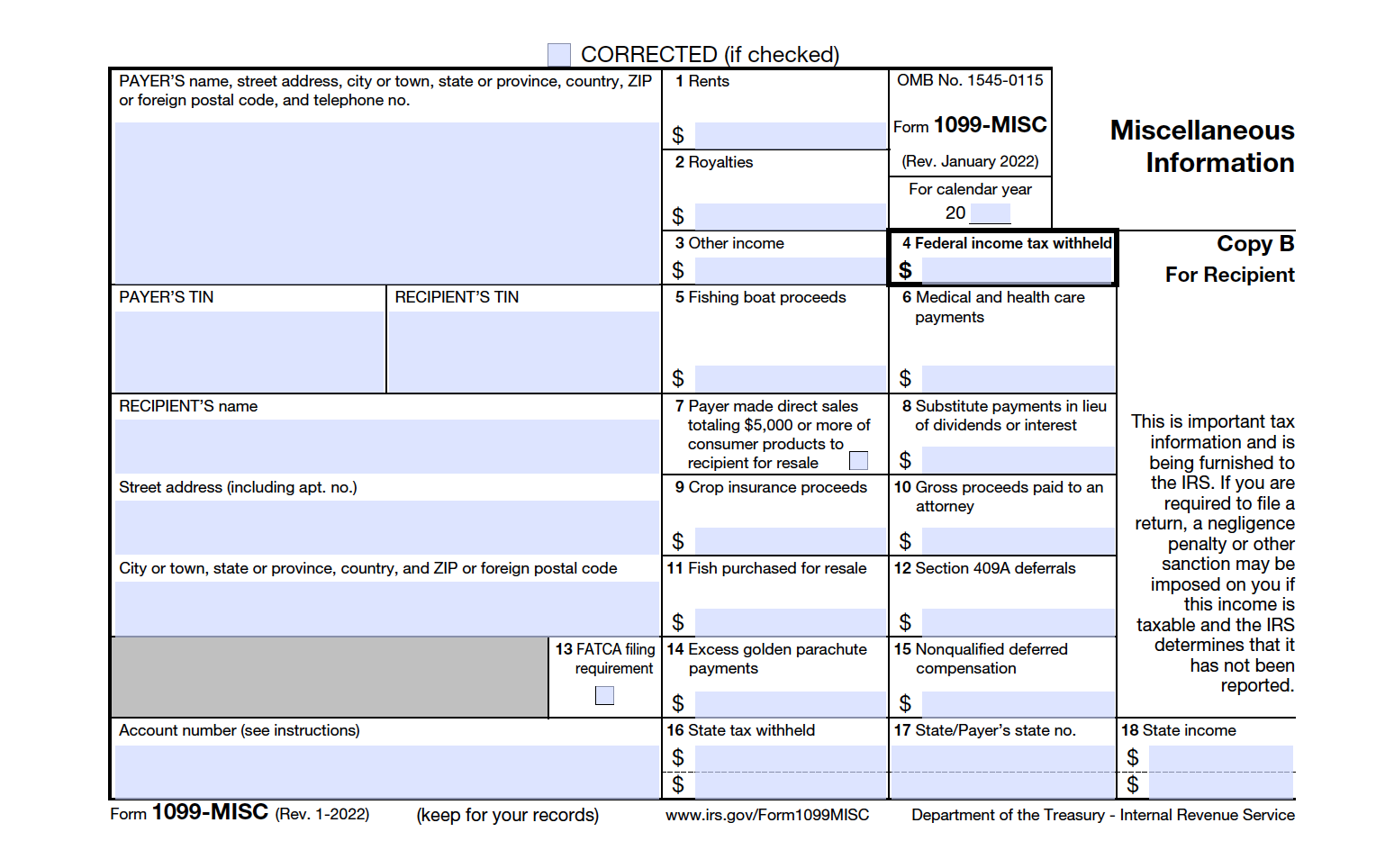 1099 Form Printable 2025 Dara Milzie
