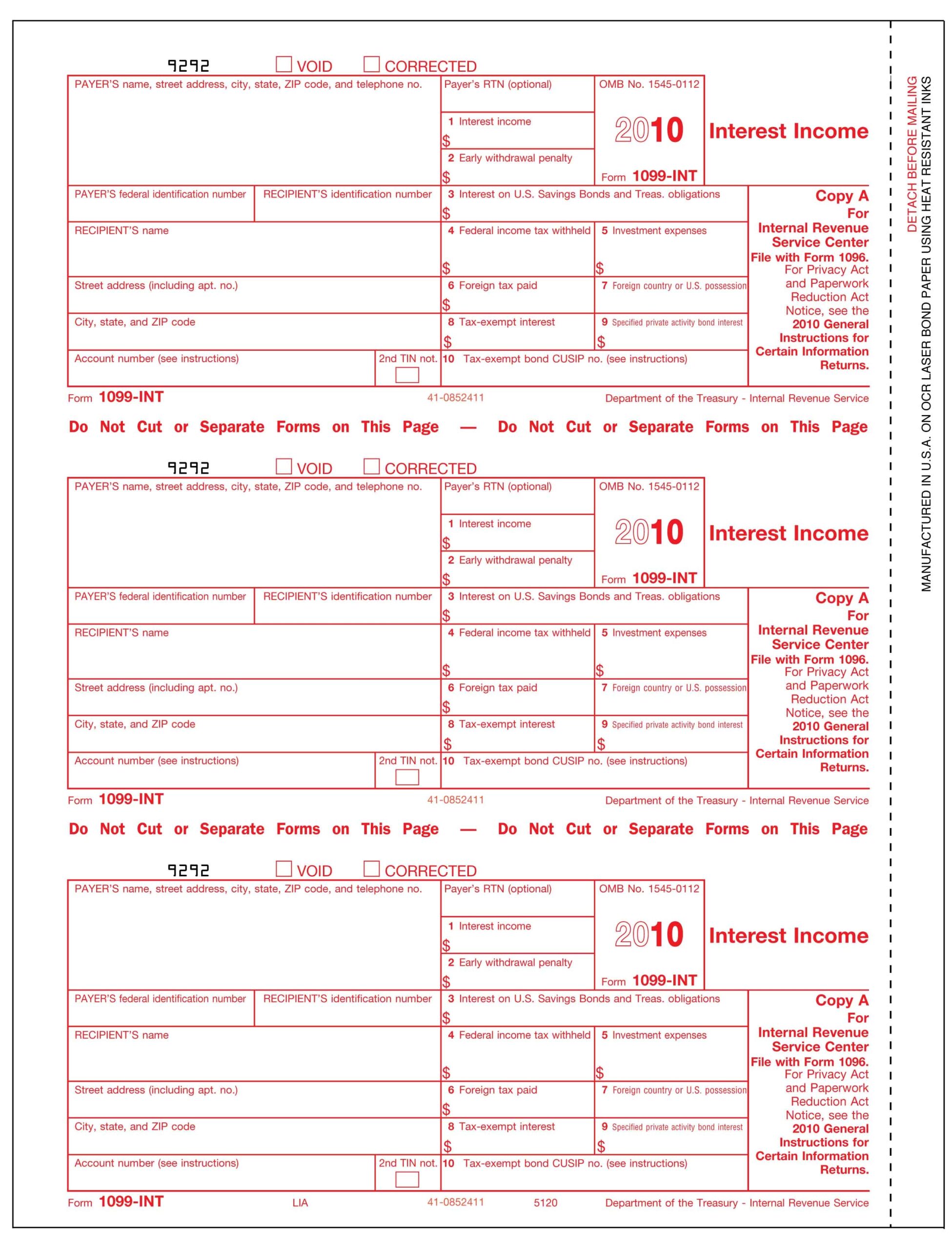 1099 Form Printable Template Printable Forms Free Online
