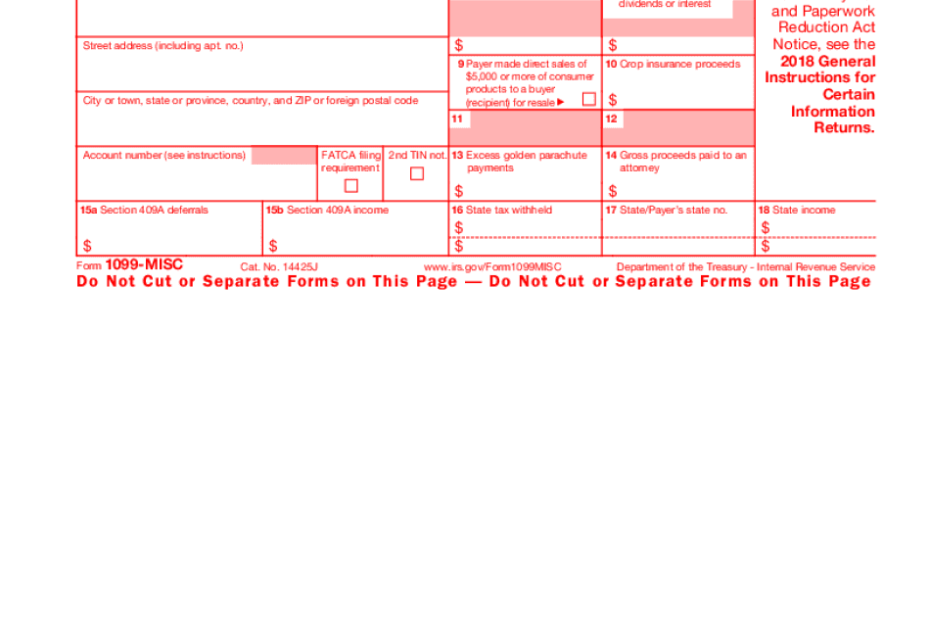 1099 Forms Printable Printable Forms Free Online