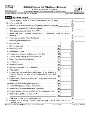 2025 Form 1040 Schedule 1 Printable Rufina Leclerc