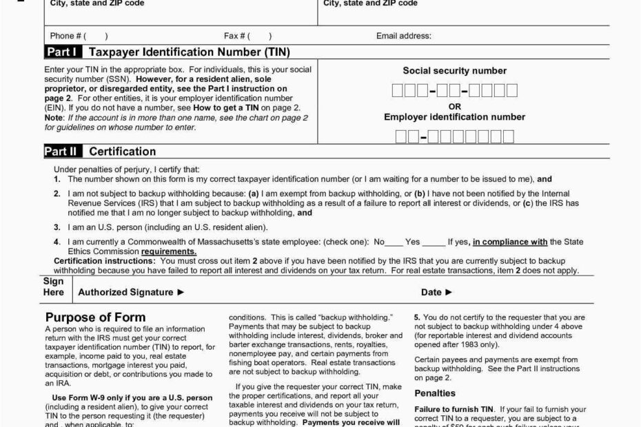 2025 W 9 Form Printable Alex A Skene