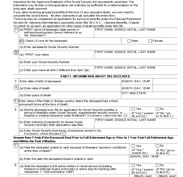 2025 Widow Pension Form Fillable Printable PDF Forms Handypdf