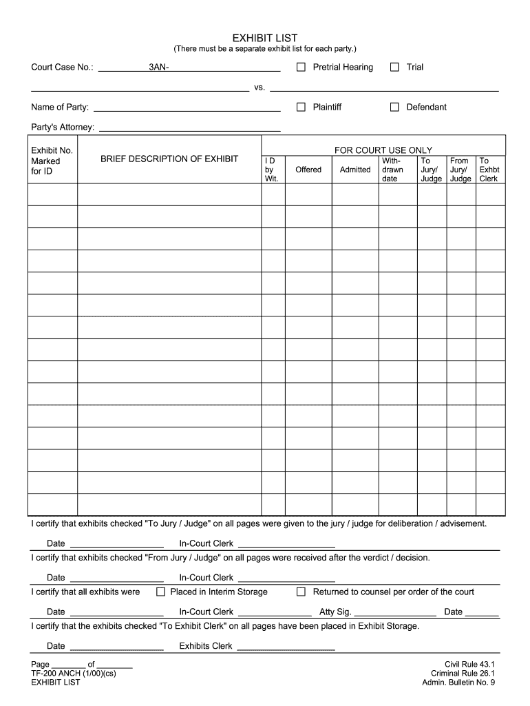 Colorado Free Printable Court Forms Printable Forms Free Online