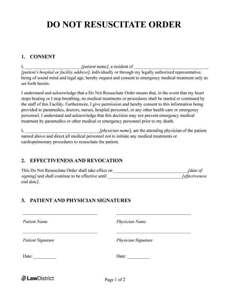 Dnr Form Printable Printable Forms Free Online Dnr Form Printable Printable Forms Free Online