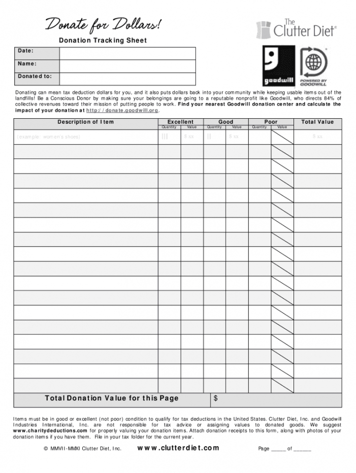 Editable Printable Donation Form Fill Out And Sign Printable Pdf 
