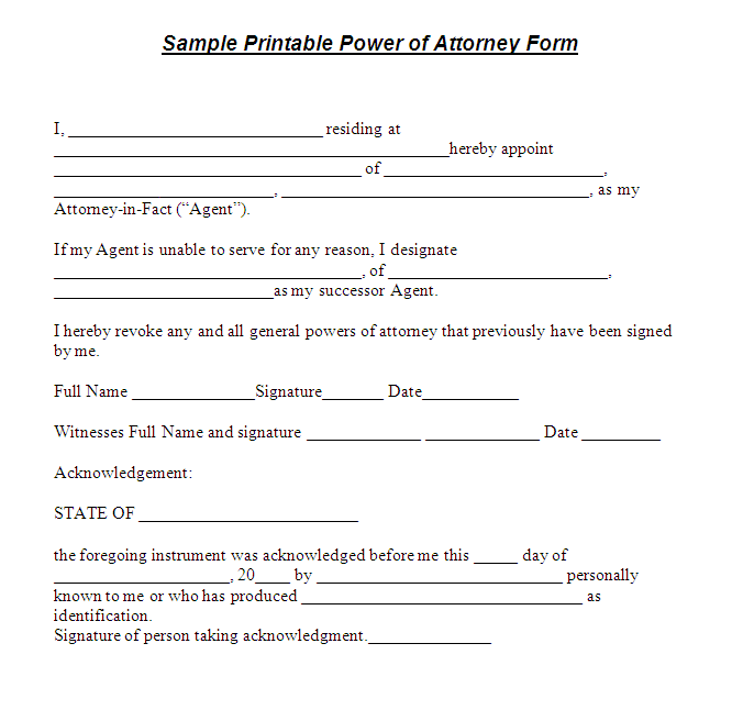 Free Printable Legal Power Of Attorney Forms Printable Forms Free Online