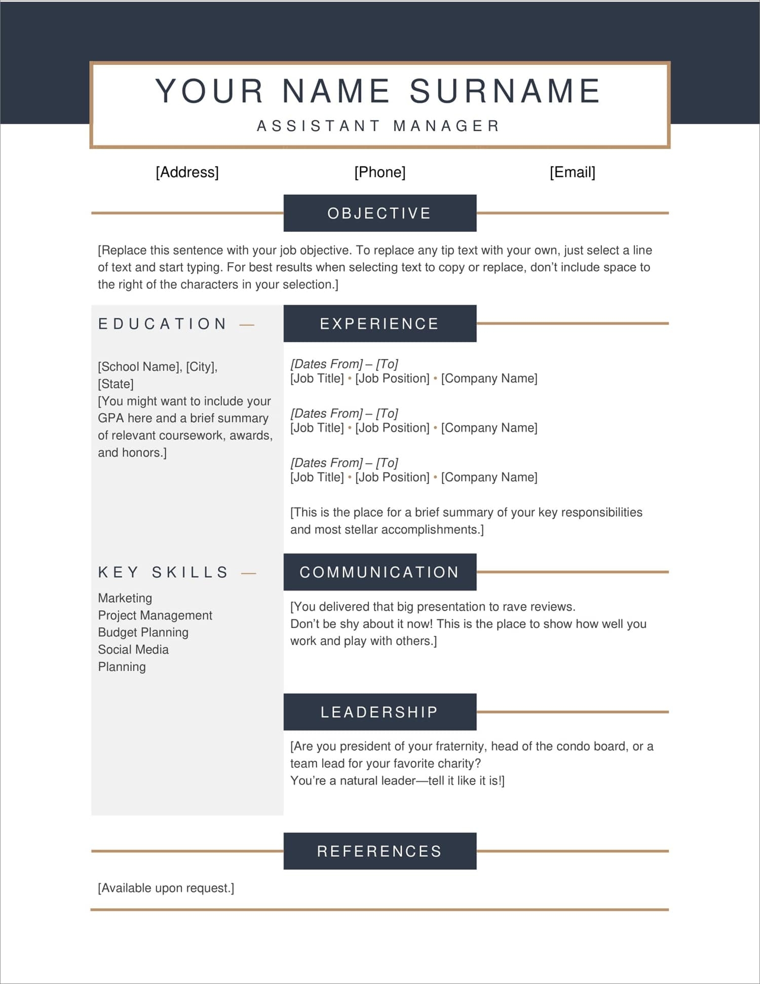 Free Printable Resume Forms Printable Forms Free Online