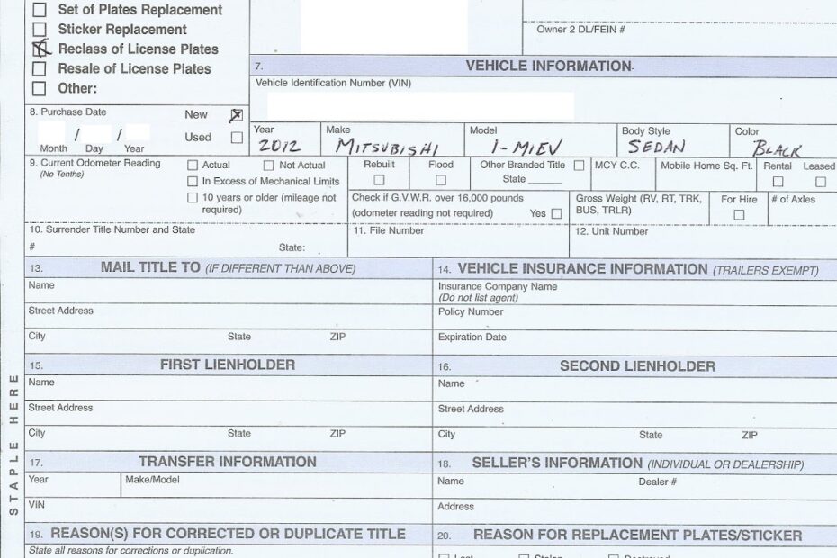 Illinois Form Vsd 190 Printable SeeHow Printable Application