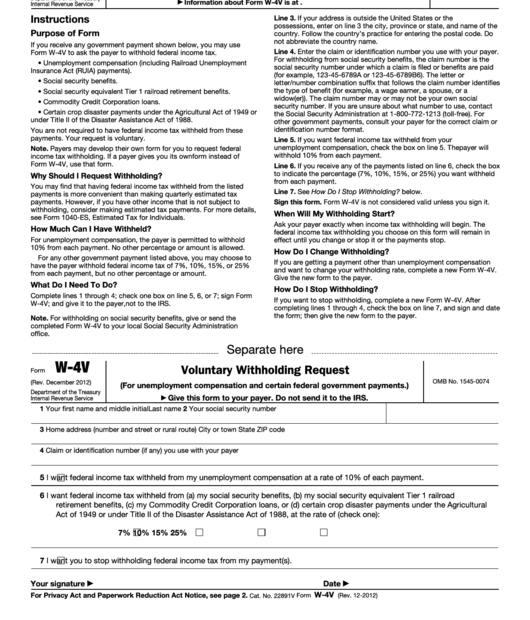 Irs Form W 4v Printable Printable W 4 Forms W4 Form 2021 Printable Images