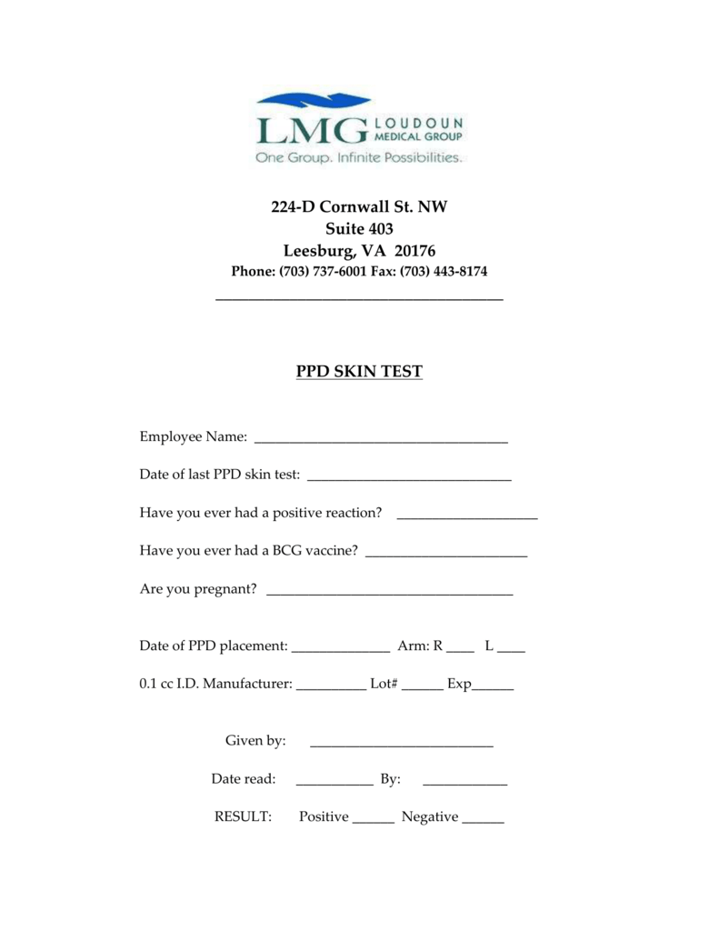 Printable 2 Step Tb Skin Test Form Printable Forms Free Online