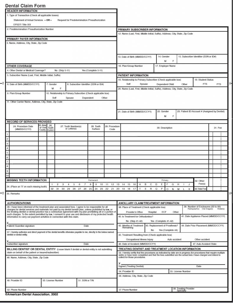 Printable Ada Claim Form Printable Form 2024