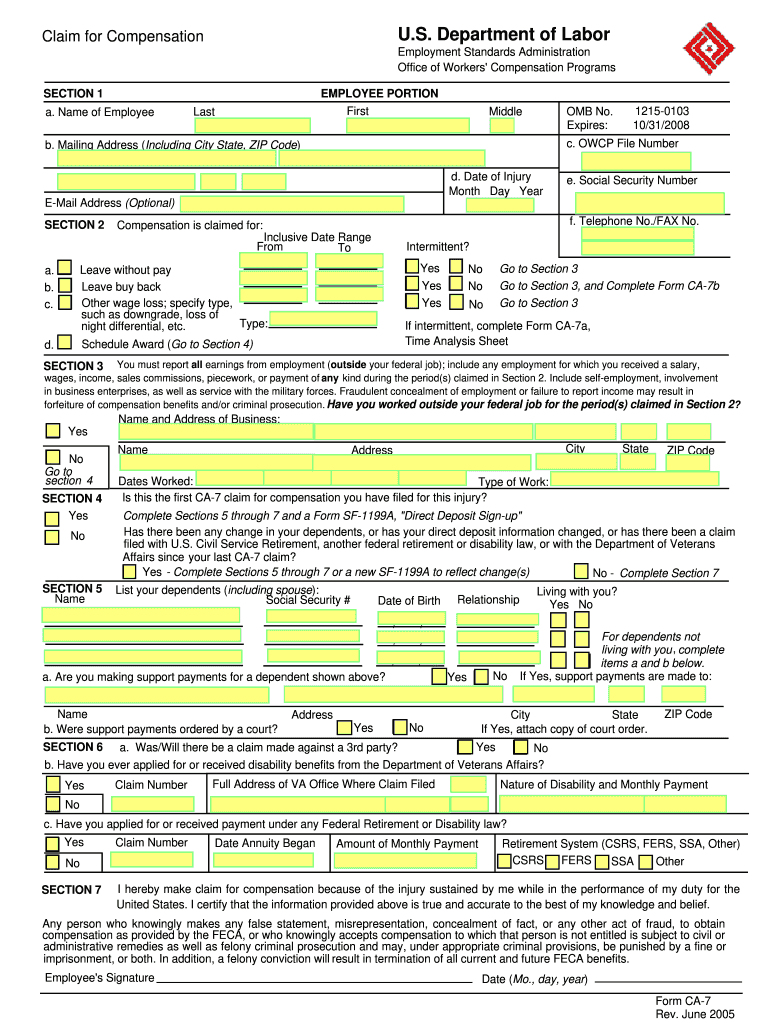 Printable Ca 17 Form Printable Forms Free Online