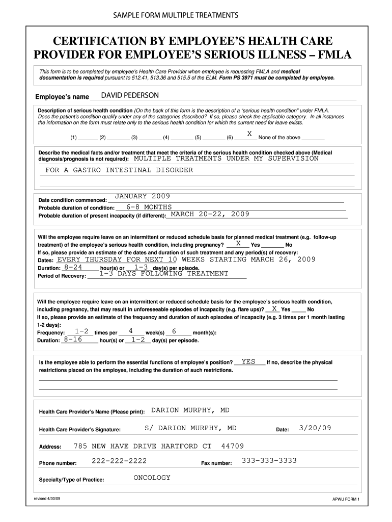 Printable Fmla Form 2023 Printable Forms Free Online