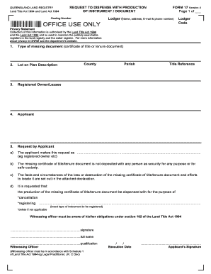 Printable Form 17 Fillable Form 2025