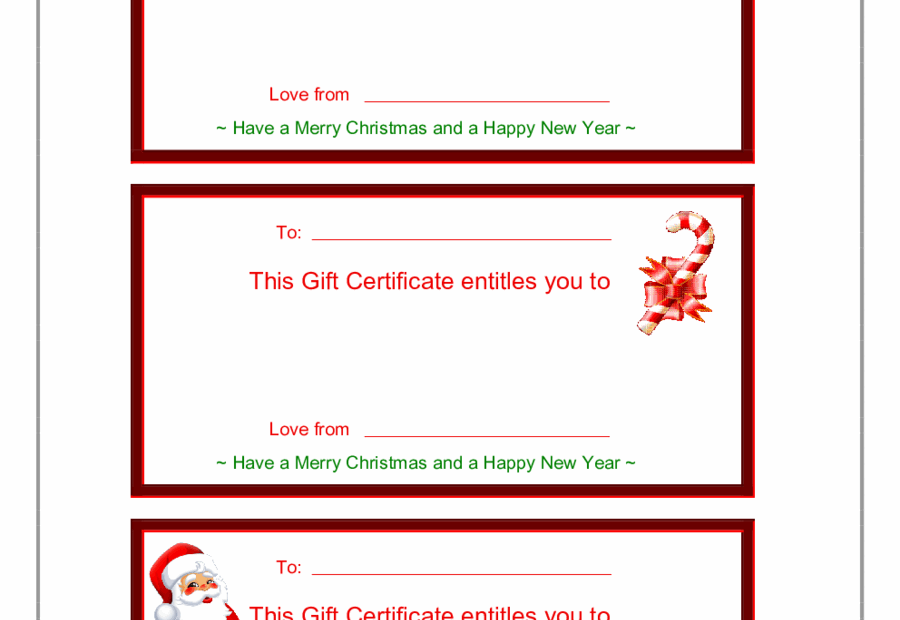 Printable Gift Certificate Forms Printable Forms Free Online