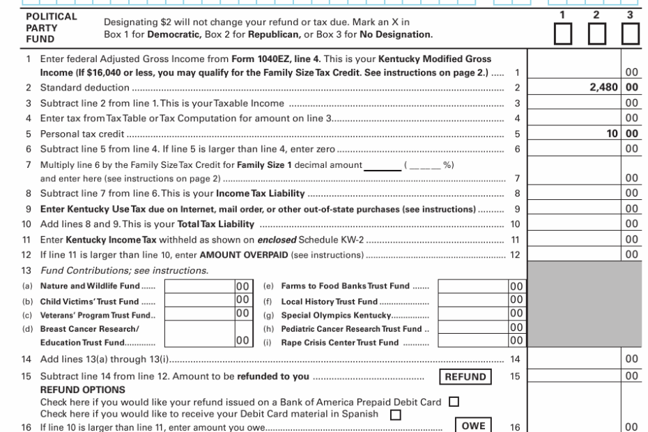 Printable Income Tax Forms Printable Forms Free Online