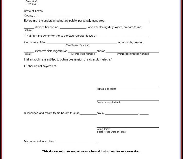 Printable Notary Forms Printable Forms Free Online