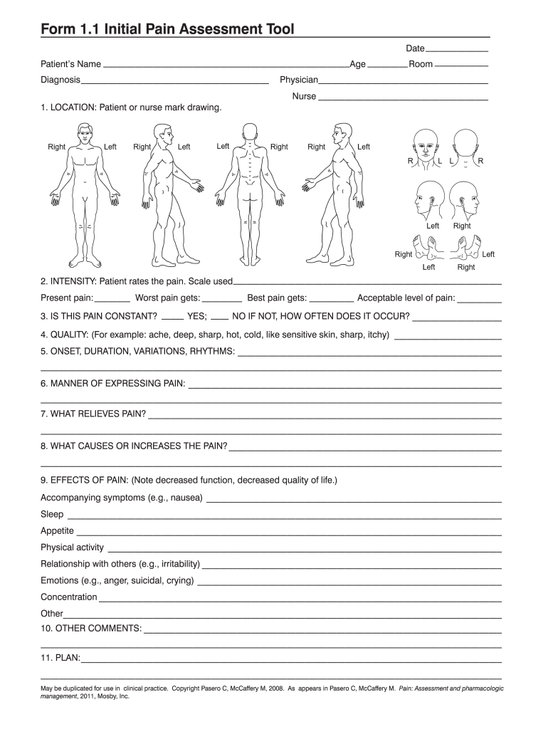 Printable Skin Assessment Form Printable Forms Free Online