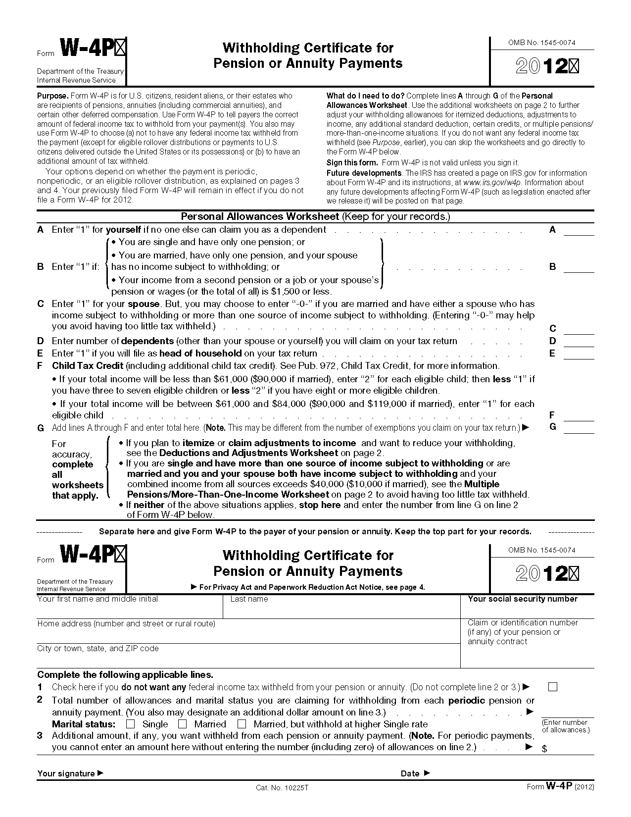 Printable W 4 Tax Form Printable Forms Free Online