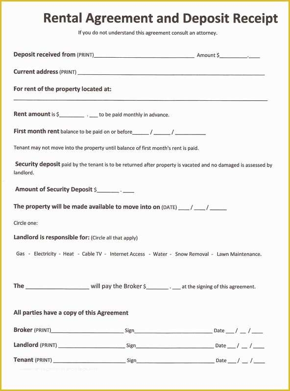 Rental Lease Agreement Template Free Of Printable Sample Free Printable 