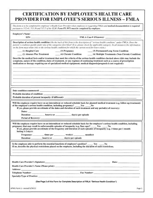 Usps Fmla Form 2023 Printable Forms Free Online