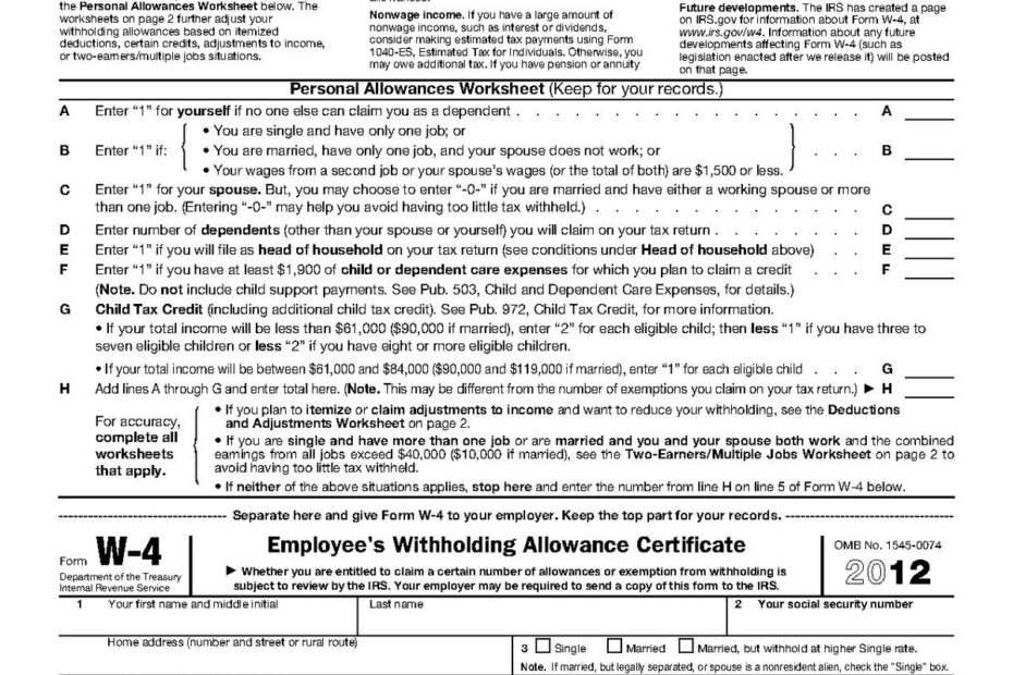 W4 2025 Form Printable 2025 Karen W Epps