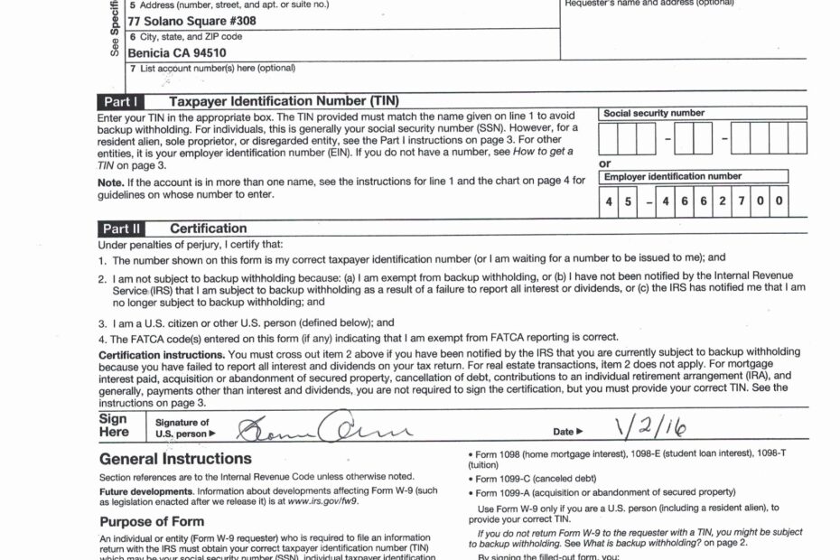 W9 Form 2024 Printable Form Pdf Davita Bonnibelle