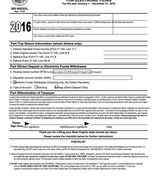 Wv State Tax Forms Printable Printable Forms Free Online