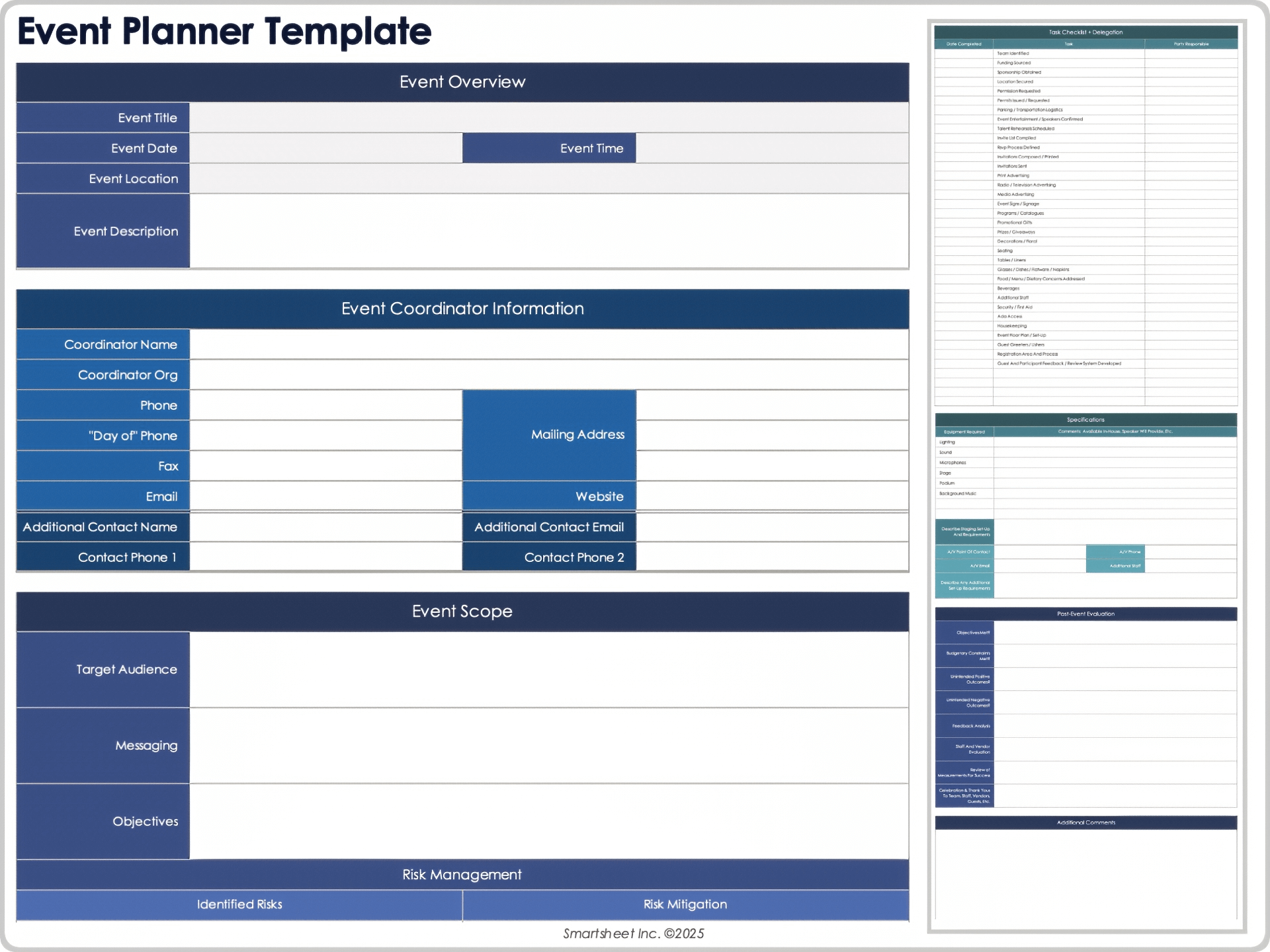 Free Event Planning Templates Free Event Planning Templates